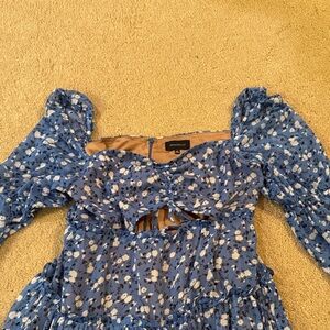 MAJORELLE Brown and Blue Garment